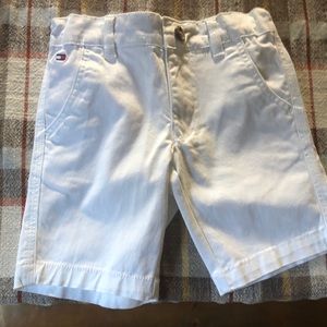 Boys white Tommy Hilfiger short